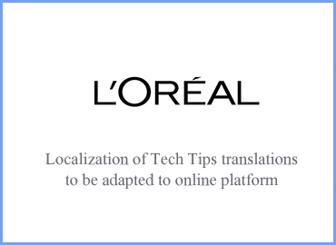 Localization of Tech Tips translations to be adapted to online platform.